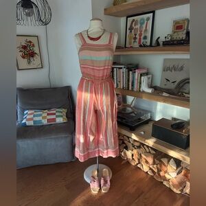 beachlunchlounge Multicolor Striped Jumpsuit